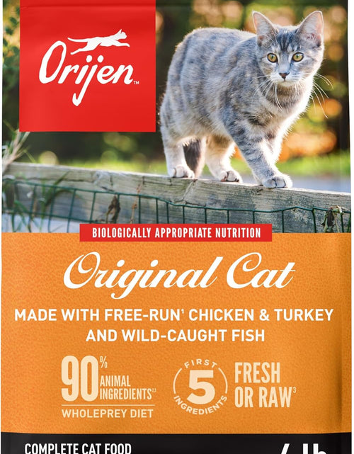 Load image into Gallery viewer, ® Dry Original Cat Food Premium, High Protein, Fresh &amp; Raw Animal Ingredients, 4Lb

