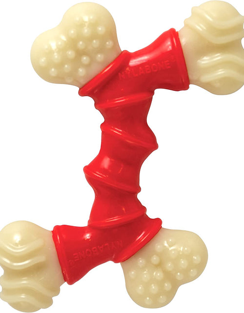 Load image into Gallery viewer, Double Bone Power Chew Toy for Dogs, Dog Toys for Aggressive Chewers, Bacon Flavor, X-Large - 50+ Lbs, 1 Count
