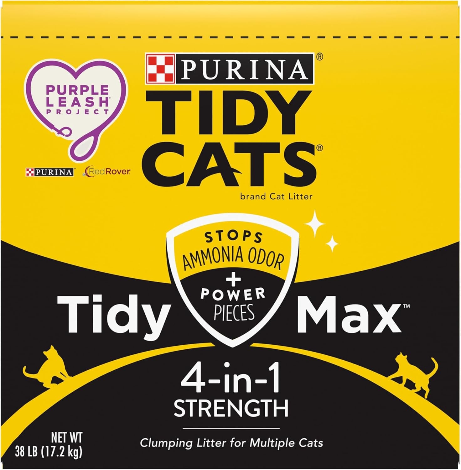 Purina  4-In-1 Strength Clumping Cat Litter