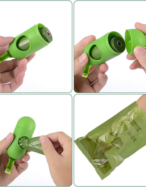 Load image into Gallery viewer, Dog Poop Bag Biodegradable Scented: Leak Proof Dog Waste Bags with 1 Dispenser, 18 Rolls Refills Poop Bags -450 Counts
