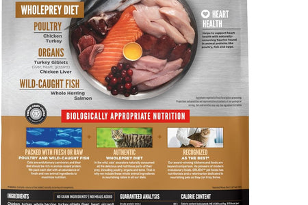 ® Dry Original Cat Food Premium, High Protein, Fresh & Raw Animal Ingredients, 4Lb