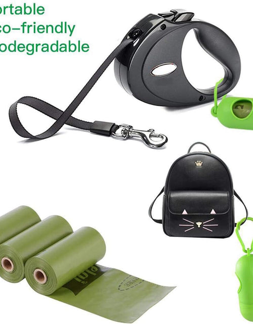 Load image into Gallery viewer, Dog Poop Bag Biodegradable Scented: Leak Proof Dog Waste Bags with 1 Dispenser, 18 Rolls Refills Poop Bags -450 Counts
