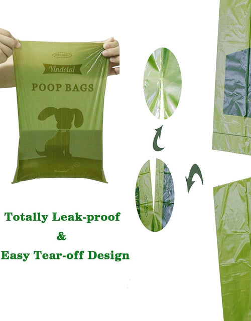 Load image into Gallery viewer, Dog Poop Bag Biodegradable Scented: Leak Proof Dog Waste Bags with 1 Dispenser, 18 Rolls Refills Poop Bags -450 Counts
