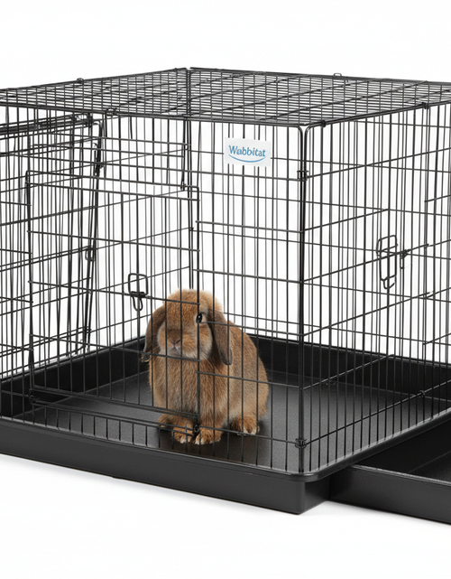 Load image into Gallery viewer, Wabbitat Folding Rabbit Cage
