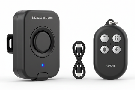 Ultimate Bike Guard™ – Wireless Vibration Alarm with Remote & USB Charging