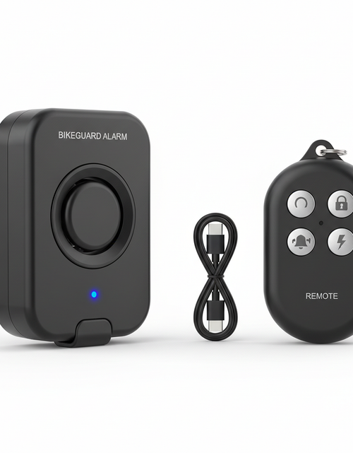 Load image into Gallery viewer, Ultimate Bike Guard™ – Wireless Vibration Alarm with Remote &amp; USB Charging
