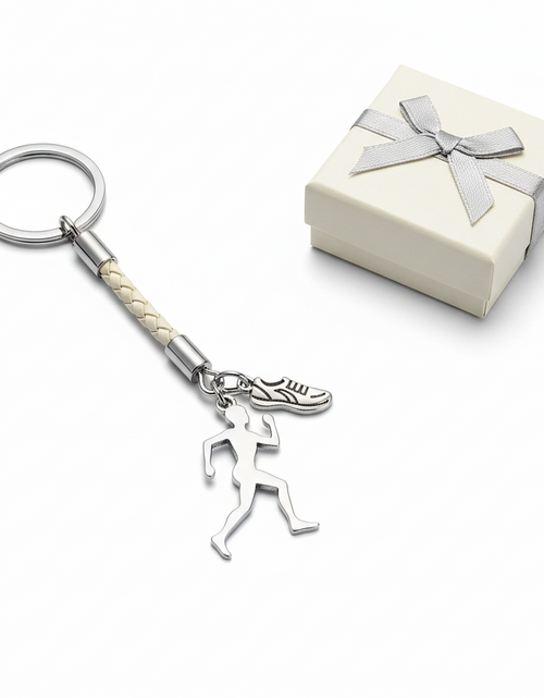 Load image into Gallery viewer, Runner Gifts Running Gift Runner Keychain Jewelry Running Gifts
